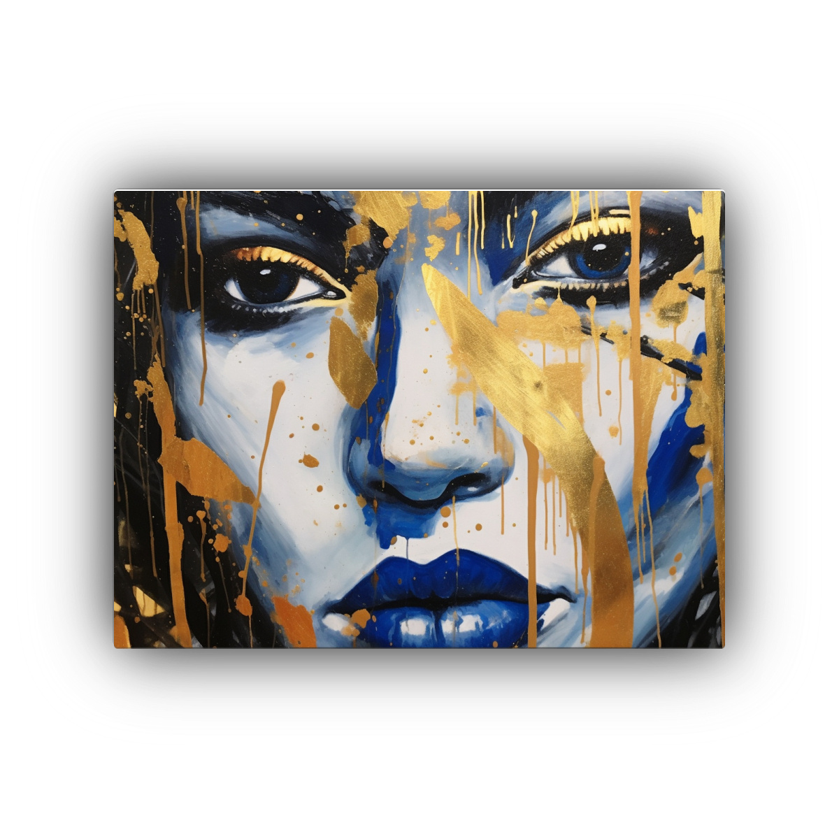 cuadro-equilibrio-visual-arte-azul-negro-blanco-y-dorado