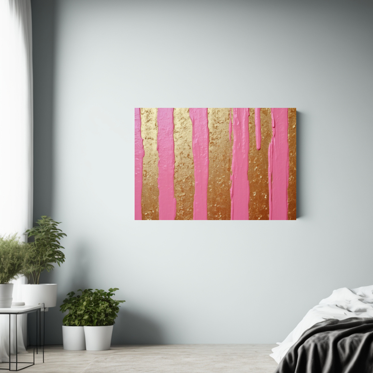 cuadro-exuberante-dise-o-rosa-con-rayas-doradas-y-brillo-1