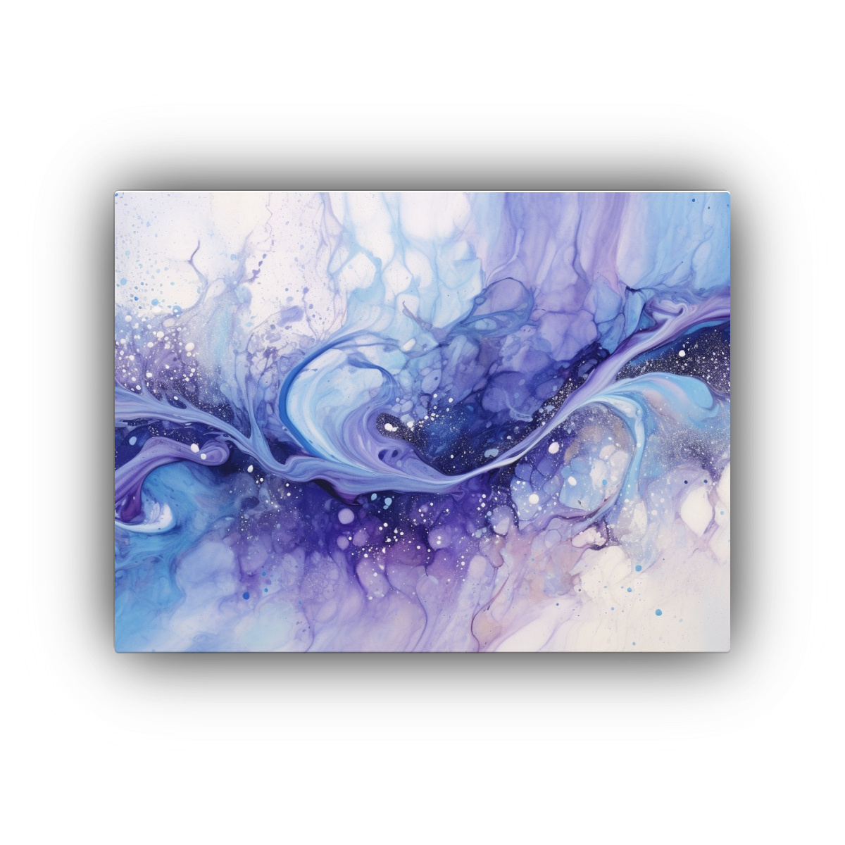 cuadro-imagen-floral-en-tonos-azul-oscuro-morado-y-negro-