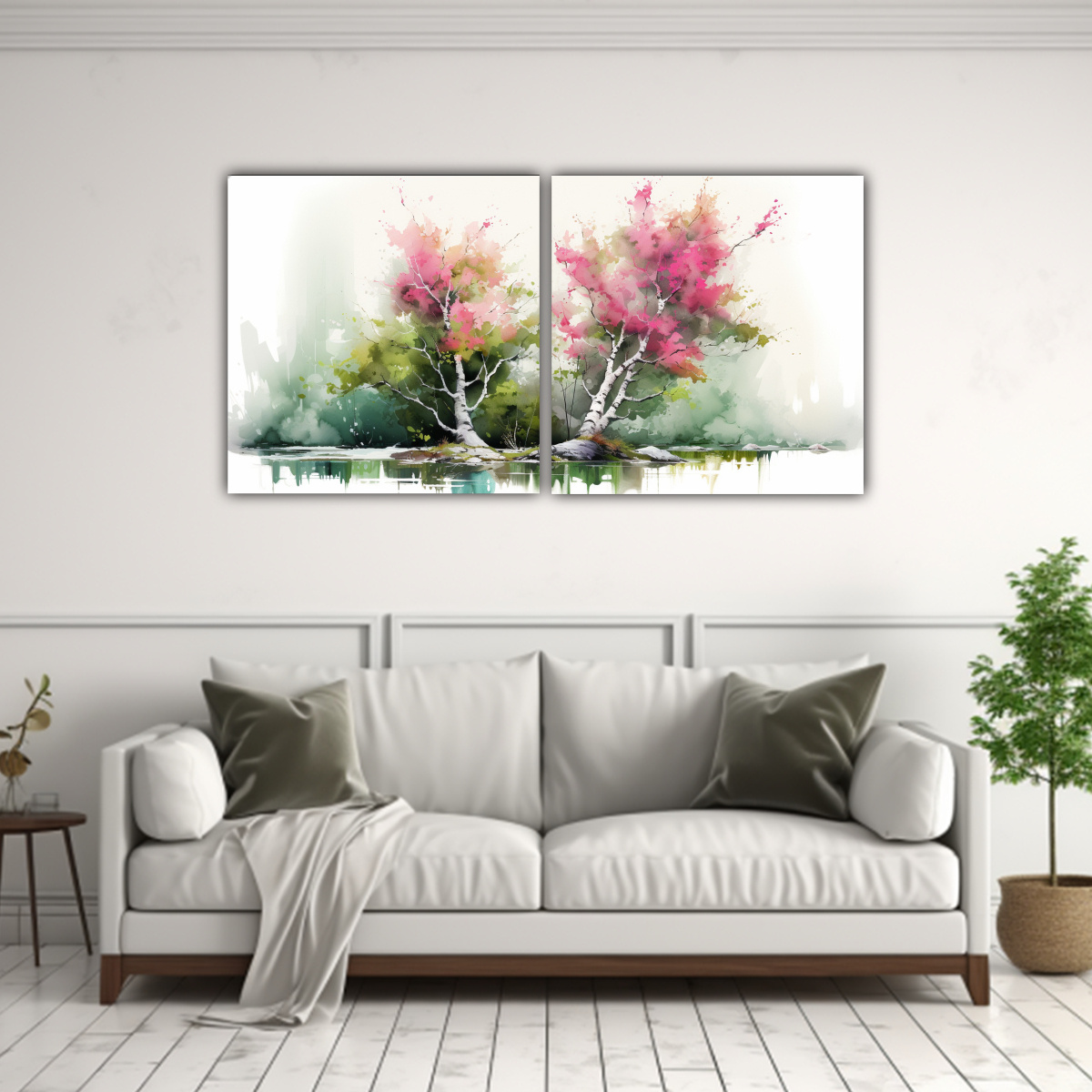cuadro-inspirador-floral-rbol-bons-i-abedul-verde-y-rosa-pintura-abstracta-1