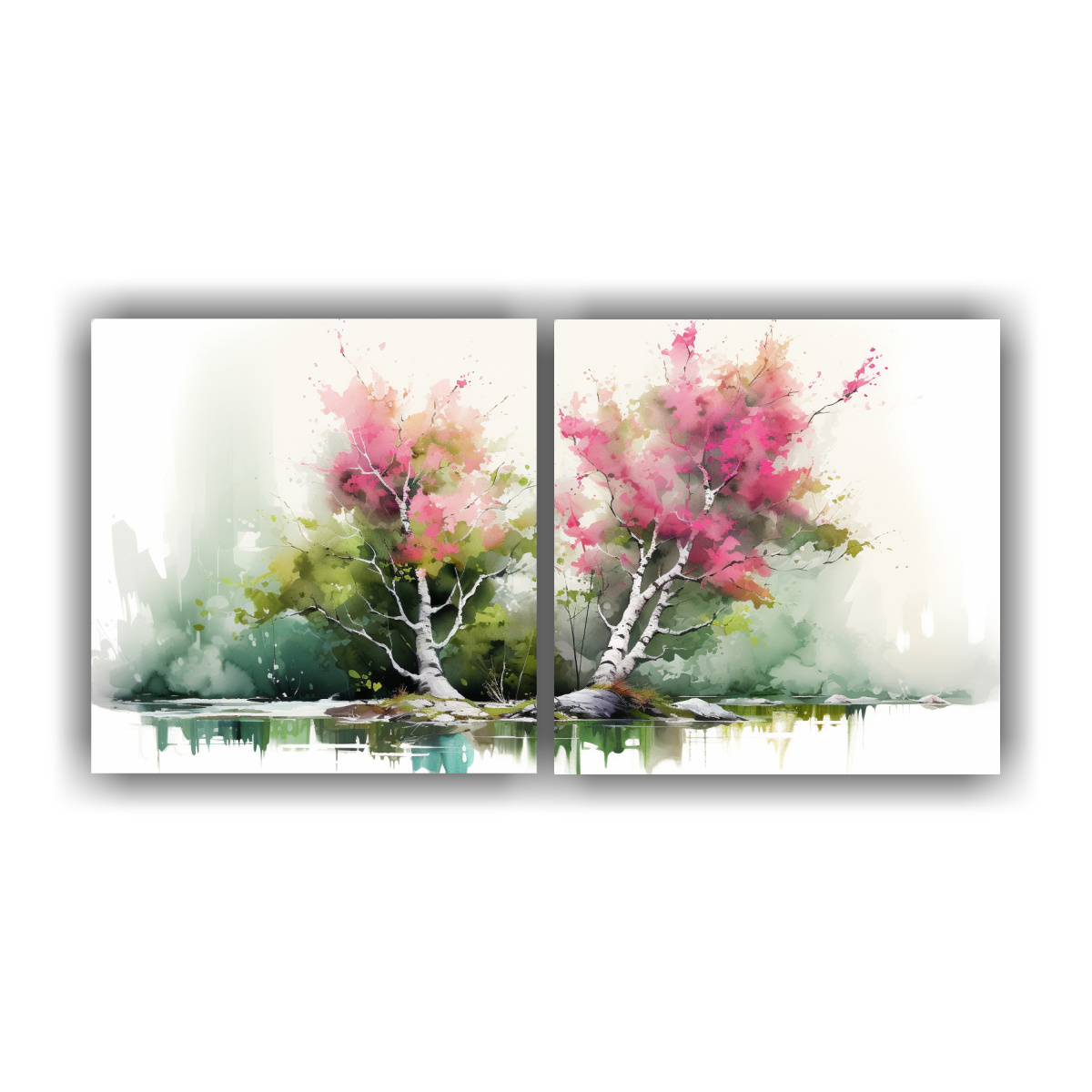 cuadro-inspirador-floral-rbol-bons-i-abedul-verde-y-rosa-pintura-abstracta