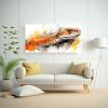 cuadro-juvenil-serpiente-en-acuarelas-y-colores-naranjas-estilo-neo-pop-1