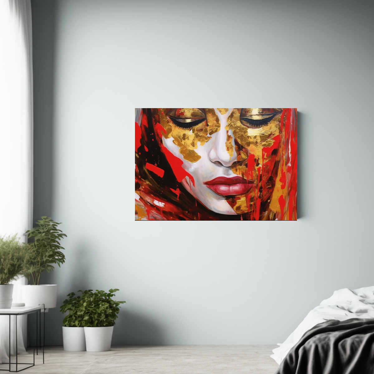 cuadro-lienzo-movimiento-econ-mico-dorado-negro-blanco-y-rojo-1