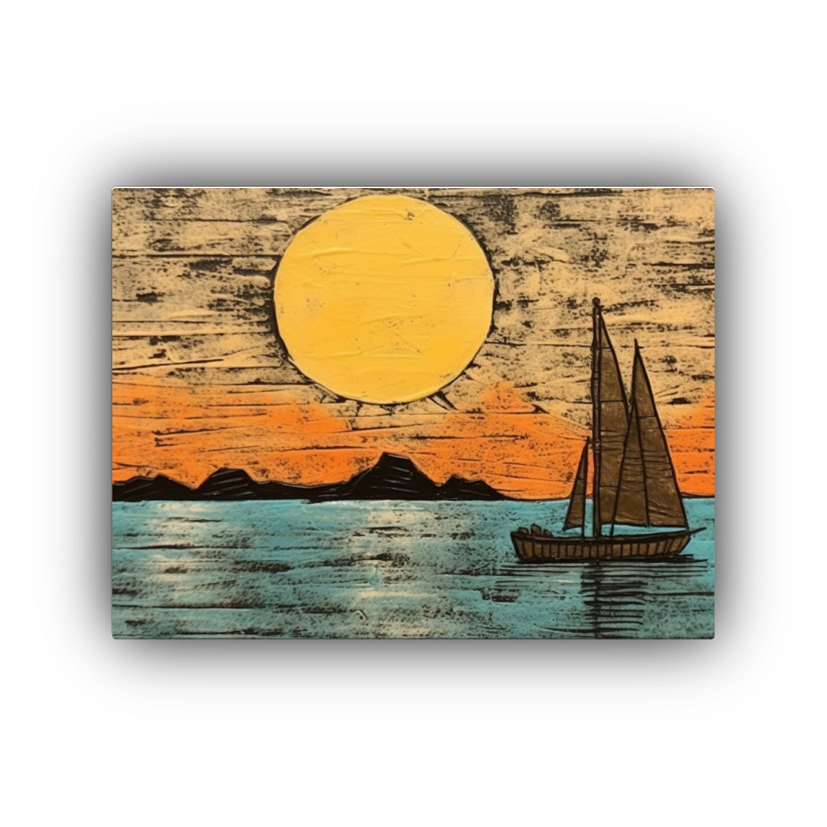 cuadro-lienzo-nico-velero-puerto-atardecer-nubes-estilo-b-