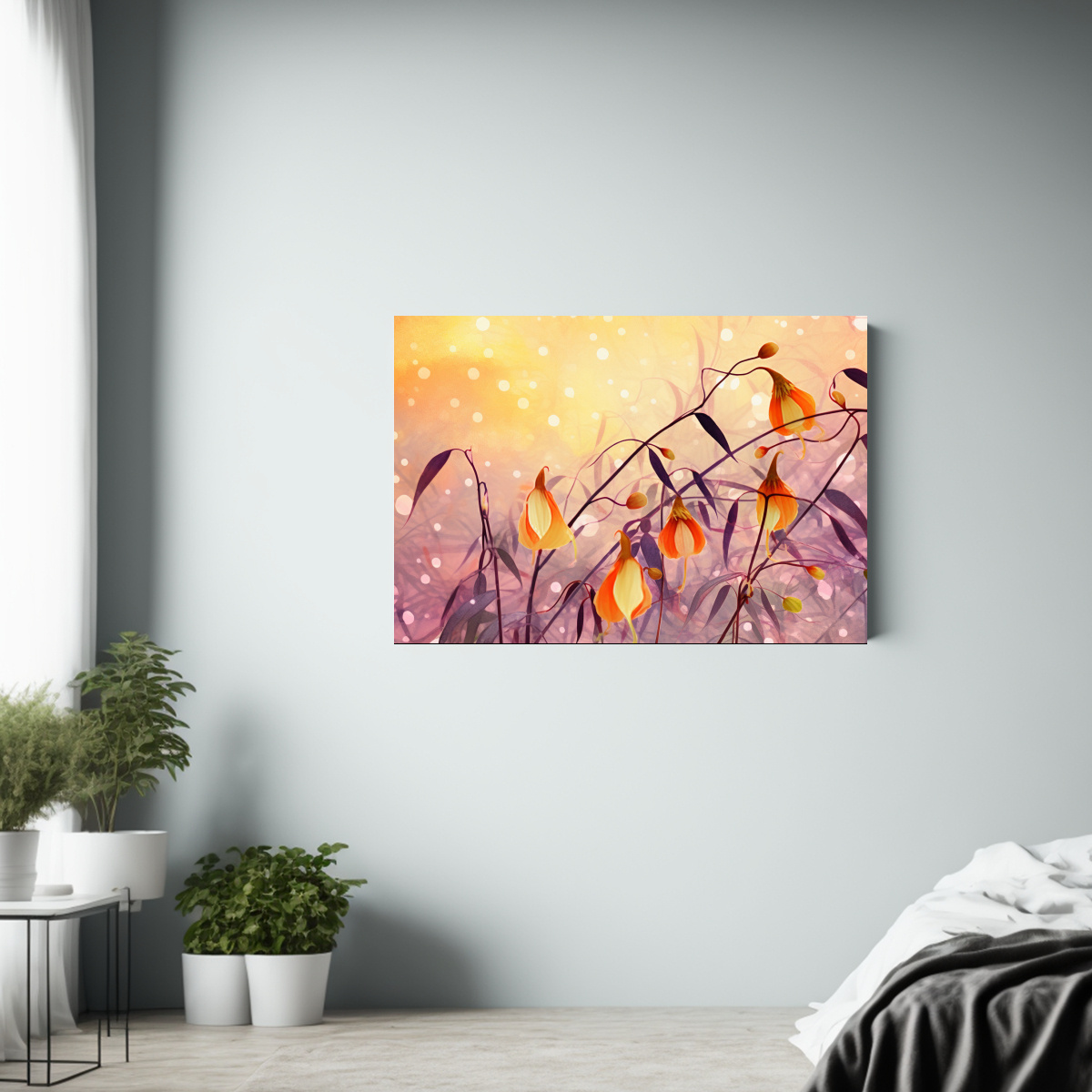 cuadro-minimalista-con-patrones-de-rodajas-de-naranja-y-hojas-1-1