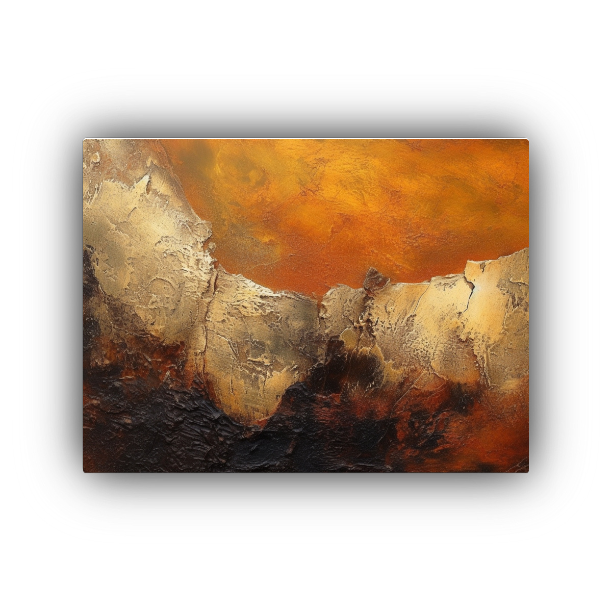 cuadro-moderno-belleza-del-oro-negro-y-naranja-