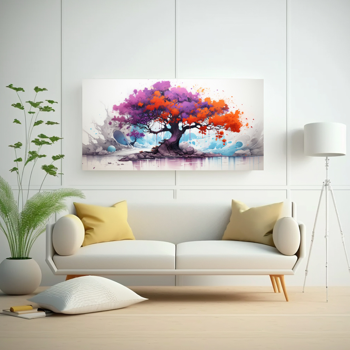 cuadro-moderno-de-lienzo-inspirado-en-un-naranjo-en-colores-morado-y-negro-1-1