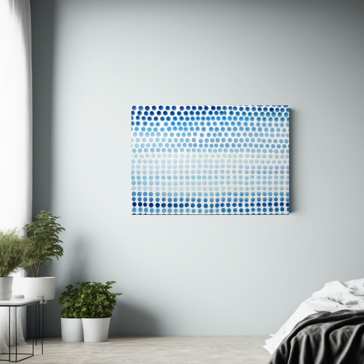 cuadro-moderno-puntos-peque-os-azules-en-acuarela-1