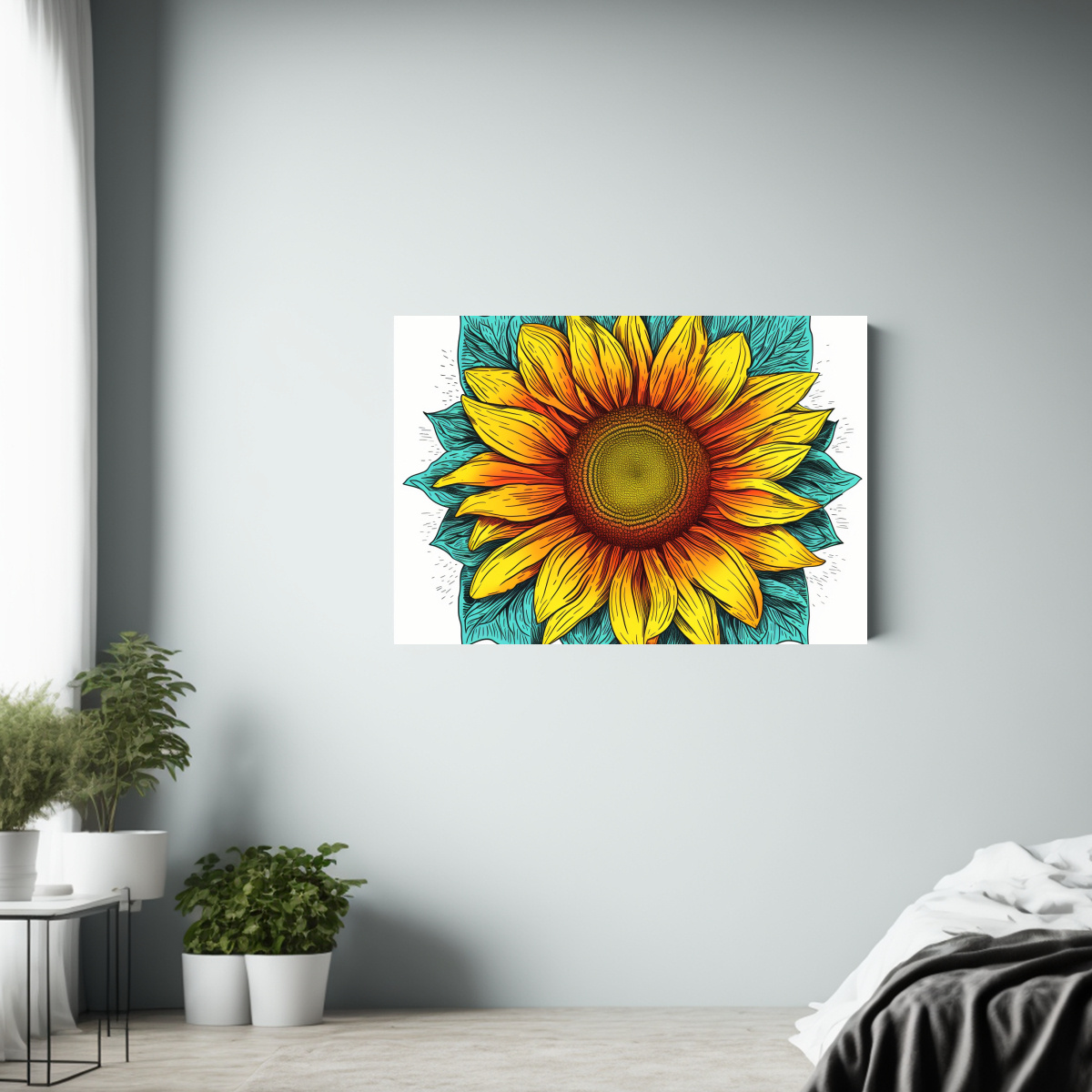 cuadro-moderno-rectangular-con-vibrantes-colores-de-girasol-1