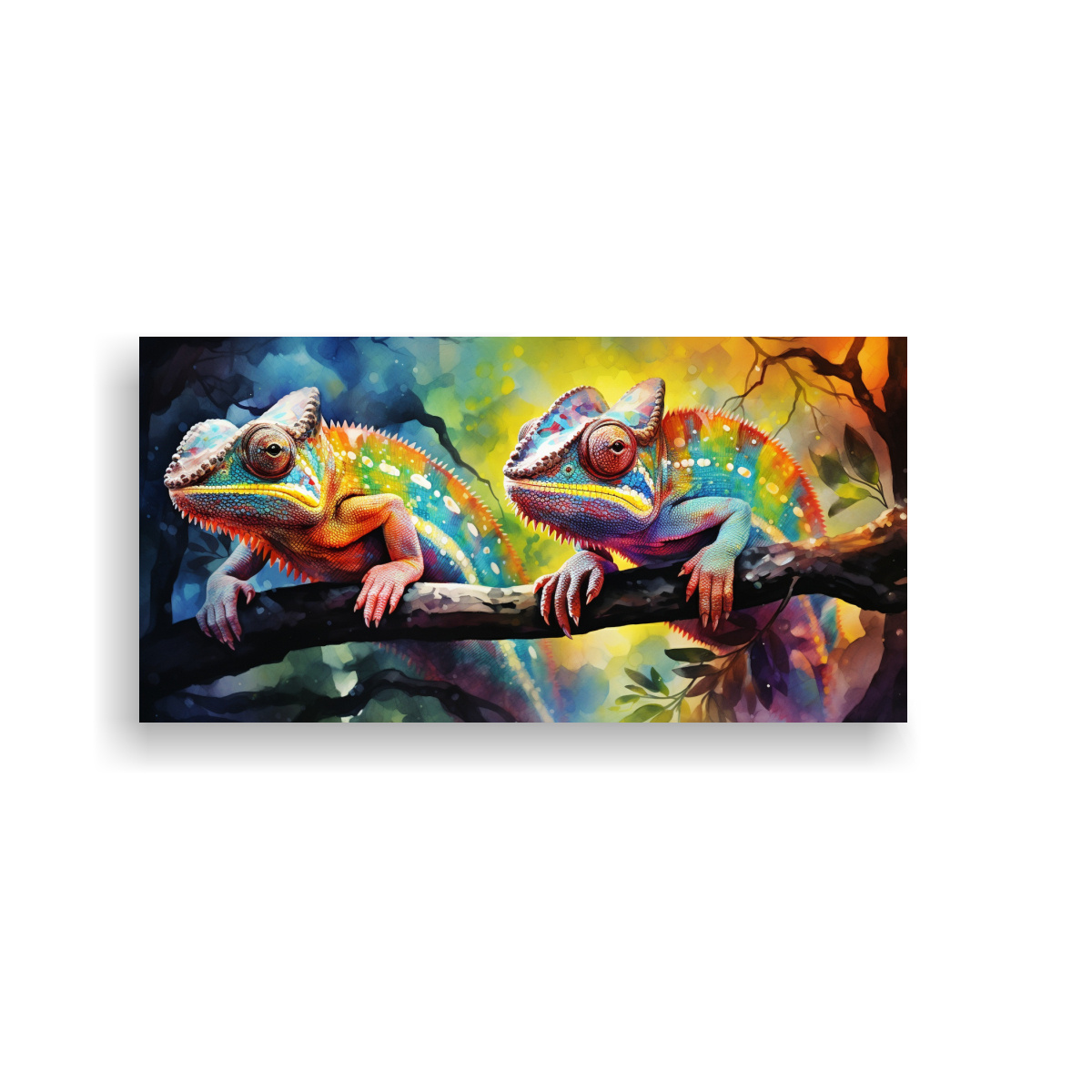 cuadro-nico-chameleons-acuarela-colorida-decoraci-n-arte