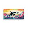 cuadro-orca-en-colores-tintados-y-soleados-neo-pop-arte