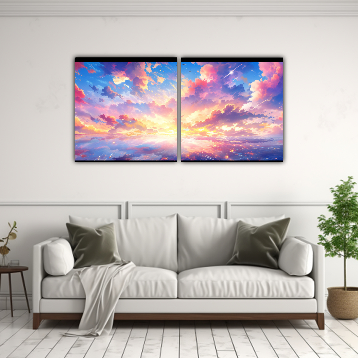 cuadro-original-mar-y-cielo-con-arco-ris-y-acuarelas-decoraci-n-arte-1