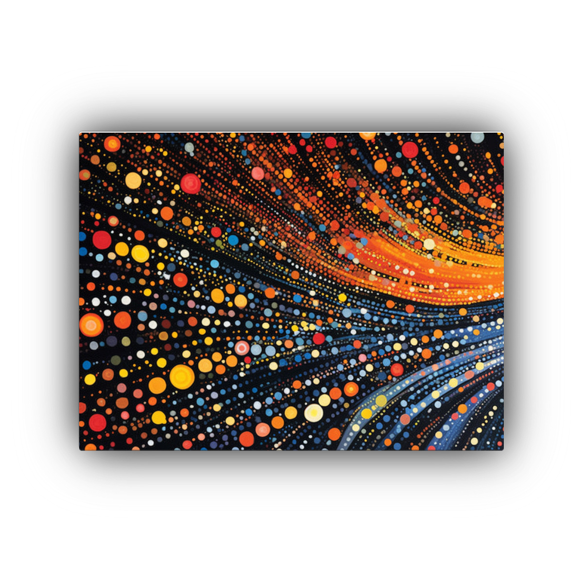 cuadro-pared-estilo-yayoi-kusama-noche-estrellada-en-tela-canvas