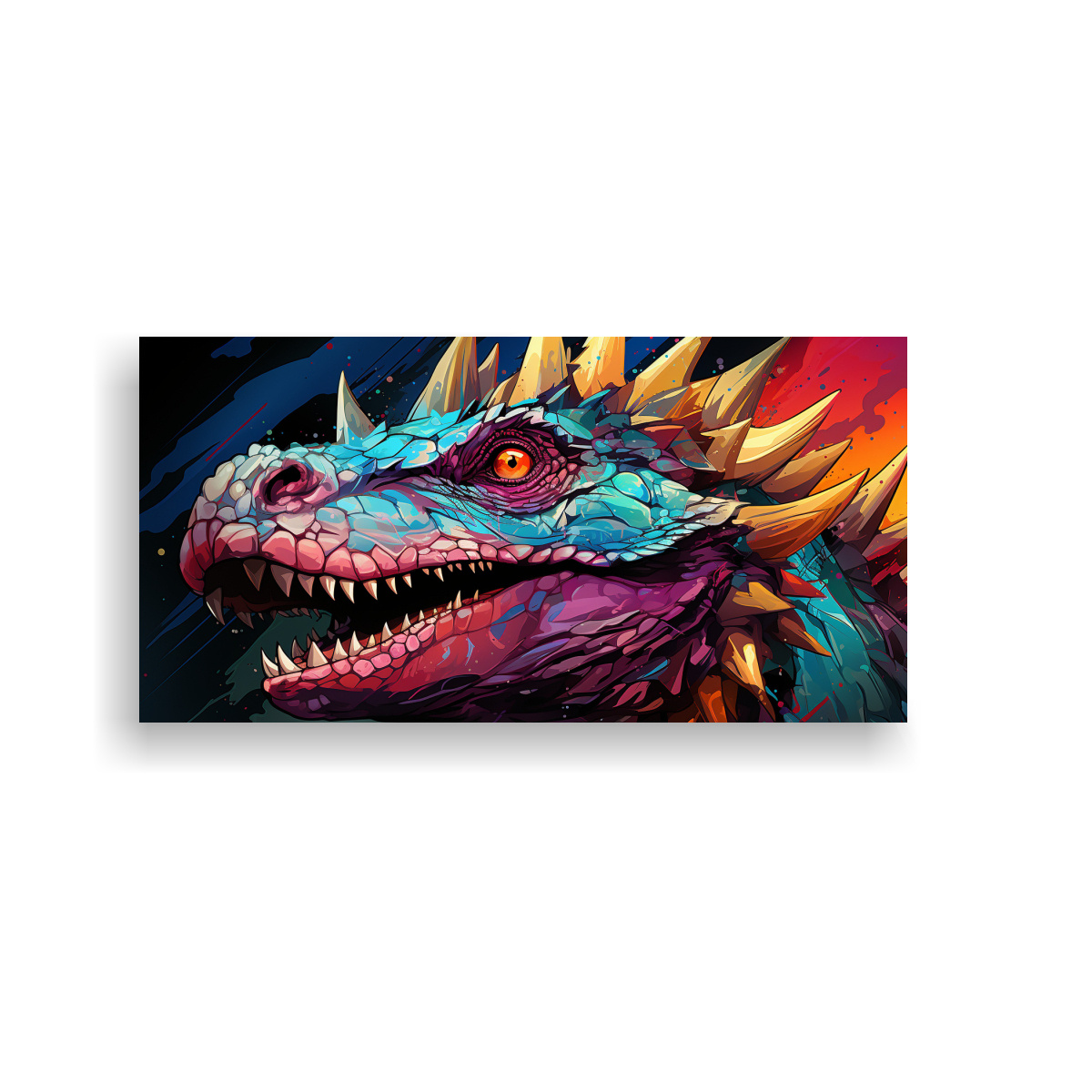 cuadro-pared-stegosaurus-crom-tico-y-sutil-arte-expresi-n-neo-pop