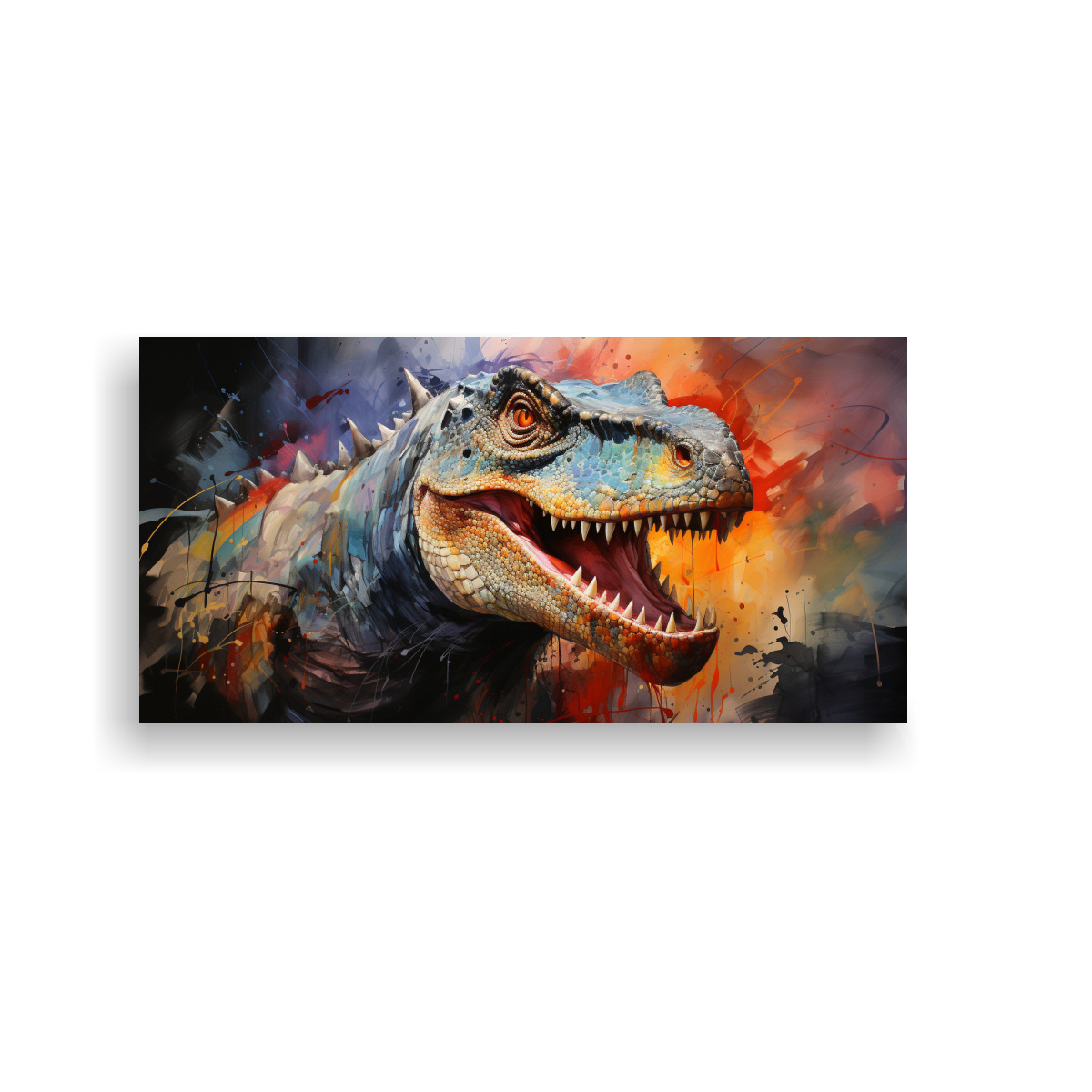 cuadro-patron-intenso-iguanodon-colorido-estilo-acuarelas-2