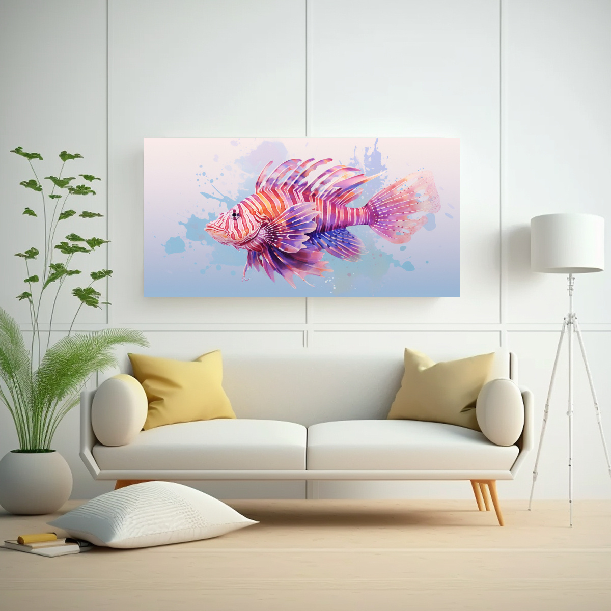 cuadro-patron-intenso-leon-peces-en-tonos-malva-neo-pop-art-decoraci-n-pinturas-1