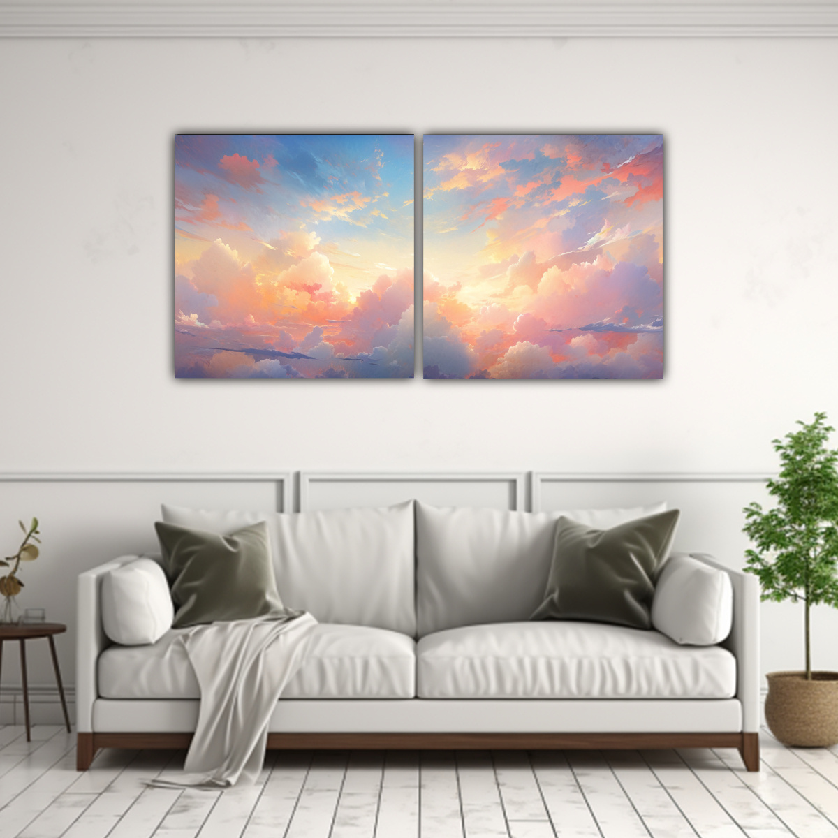 cuadro-pop-art-amanecer-con-arco-ris-y-acuarelas-abstractas-1