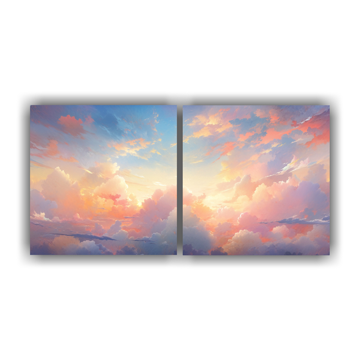 cuadro-pop-art-amanecer-con-arco-ris-y-acuarelas-abstractas