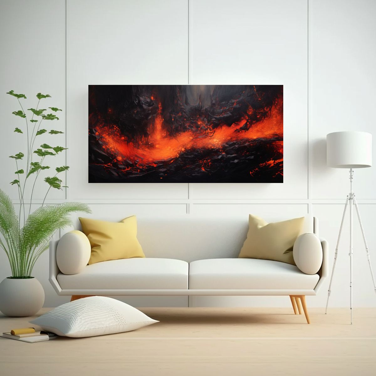 cuadro-tela-abstracto-volc-n-con-colores-negros-pintura-en-lienzo-1-1