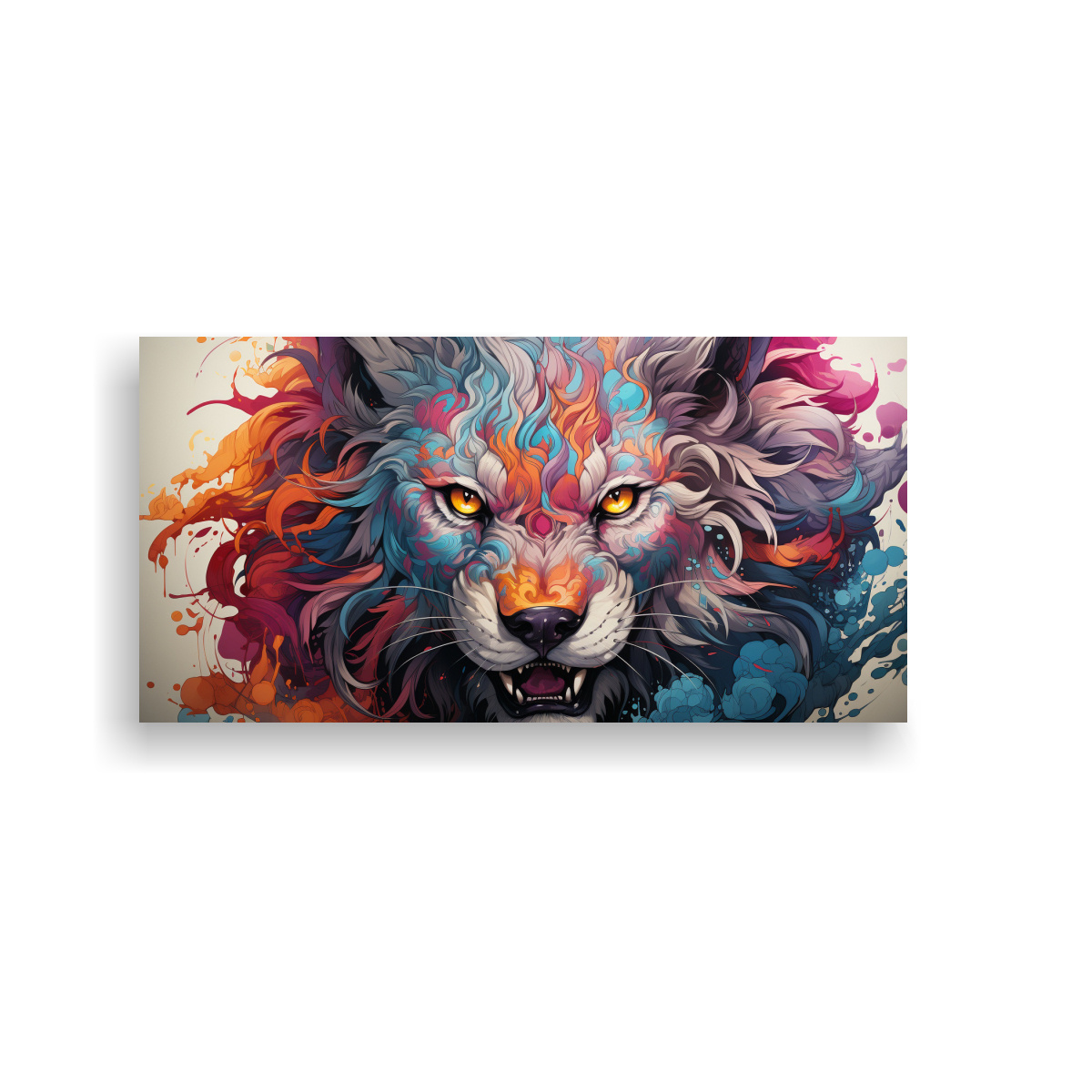 cuadro-tela-en-bastidor-sala-chimera-crom-tica-y-hueso-neo-pop-art