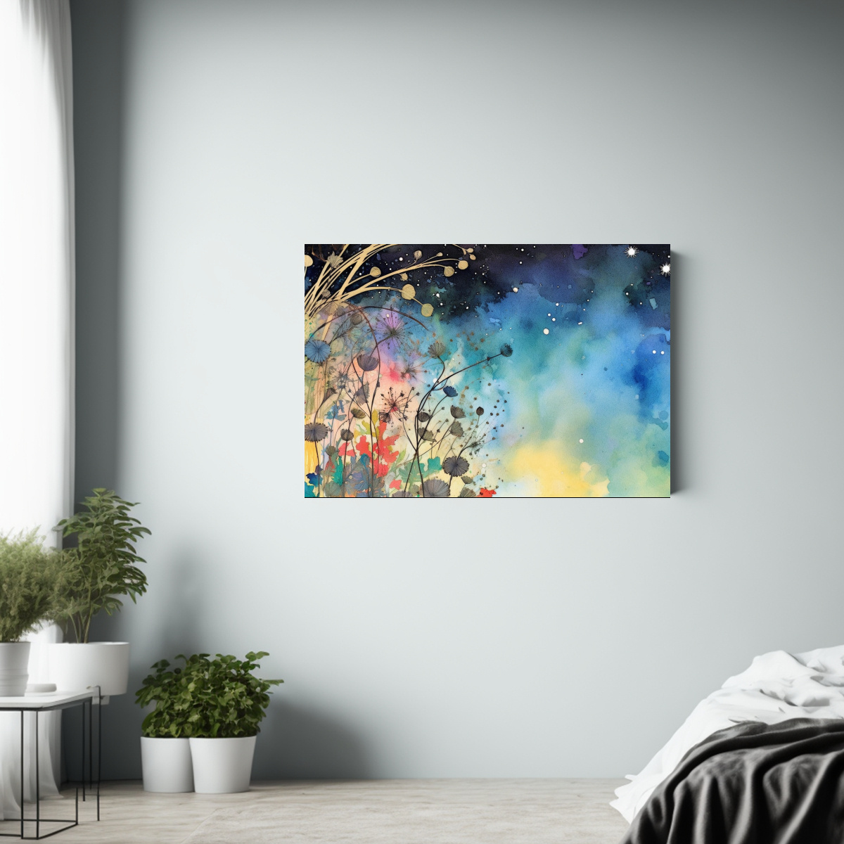 cuadro-tela-flores-silvestres-borde-diente-le-n-cuadro-1