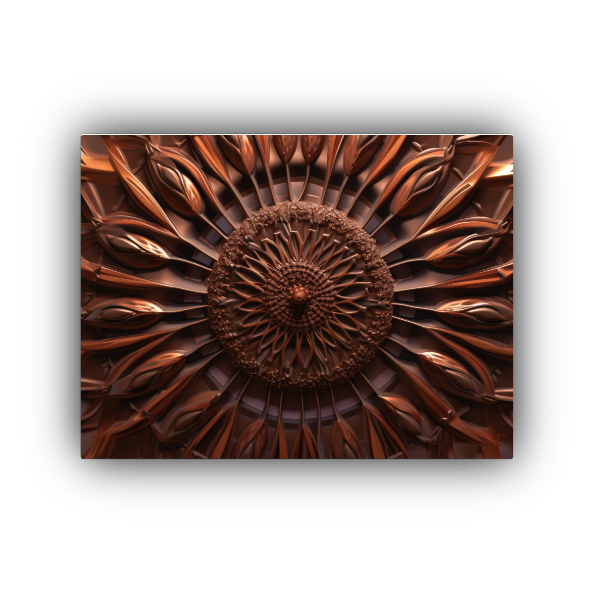 cuadro-tela-multicolor-chocolate-kaleidoscopio-de-alta-calidad