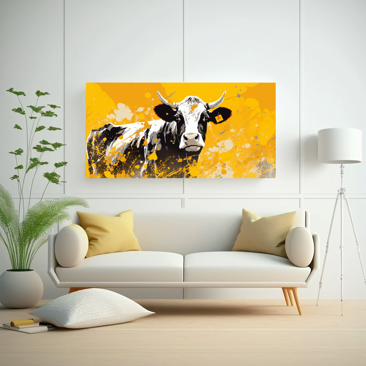 cuadro-tela-vaca-hereford-amarillo-estilo-neo-pop-detalles-intrincados-1