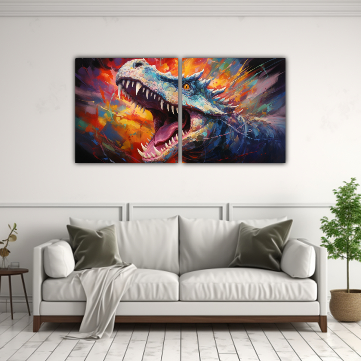 cuadroes-de-animales-legendarios-en-estilo-de-pintura-al-estilo-leo-colorida-1