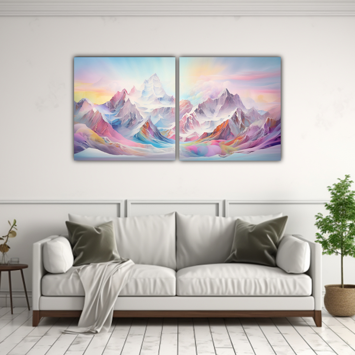 cuadros-abstractos-monta-as-nevadas-y-arco-ris-en-colores-pastel-1