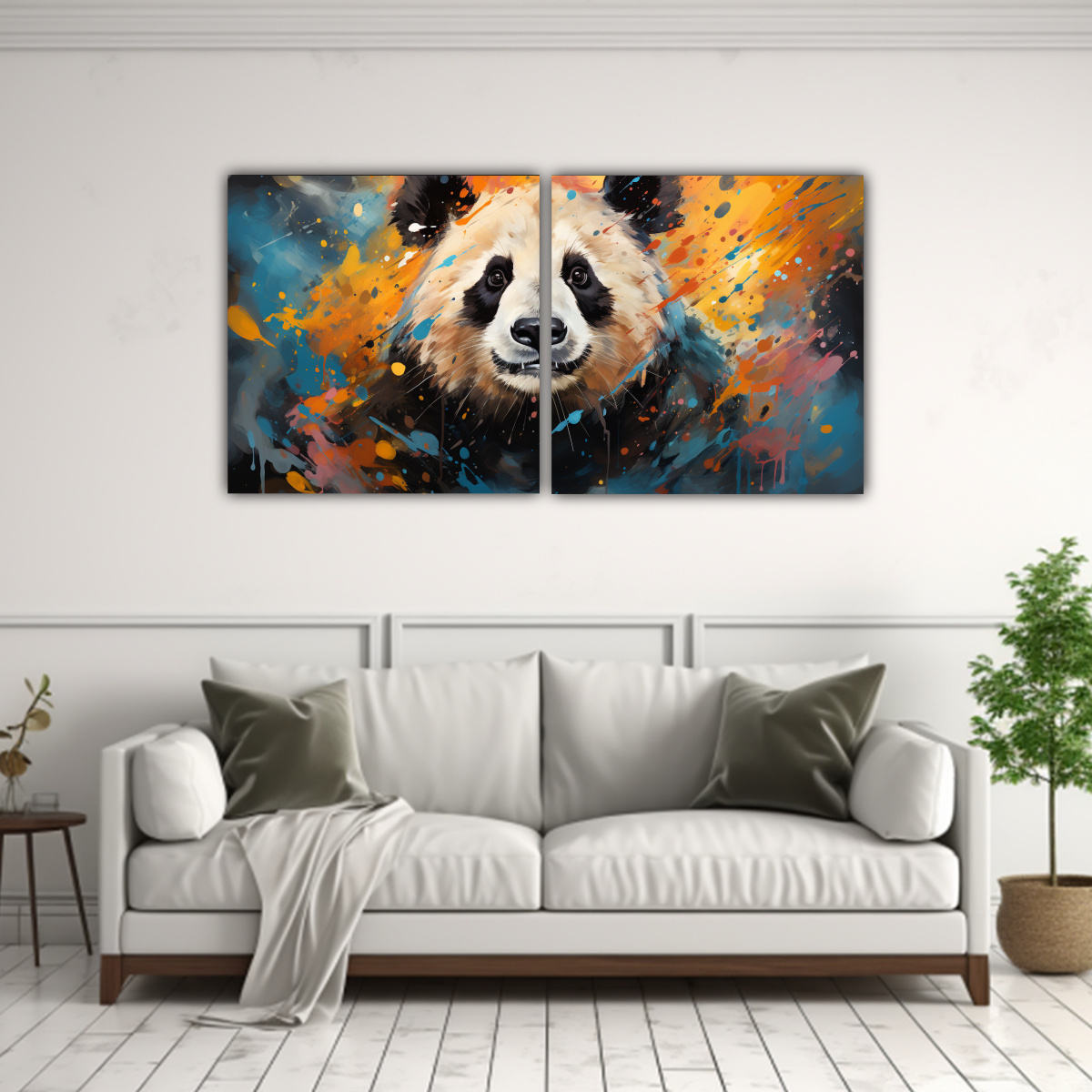 cuadros-alta-calidad-creatividad-panda-transparente-neo-pop-art-1