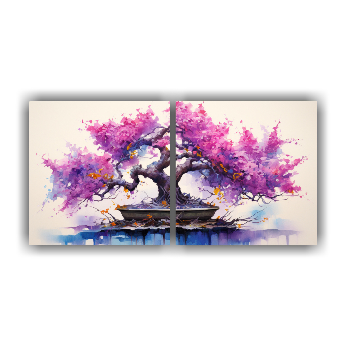 cuadros-decorativos-bougainvillea-y-bons-i-p-rpura-y-azul-en-bastidor-set-2