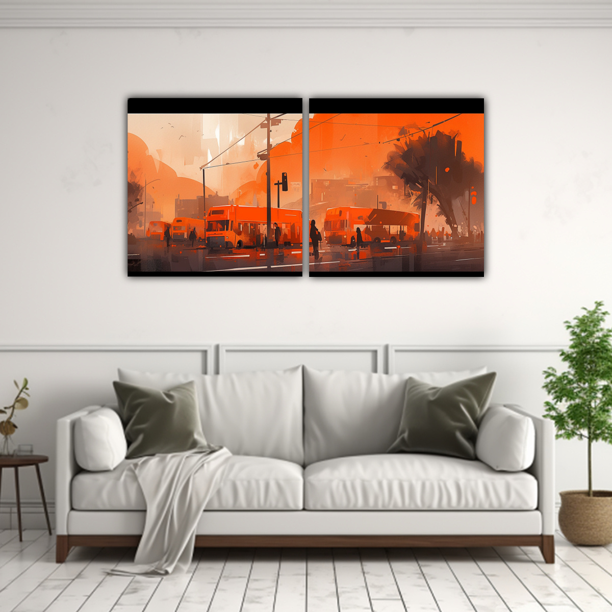 cuadros-decorativos-calma-en-santiago-chile-en-tonos-naranja-estilo-neonoir-1