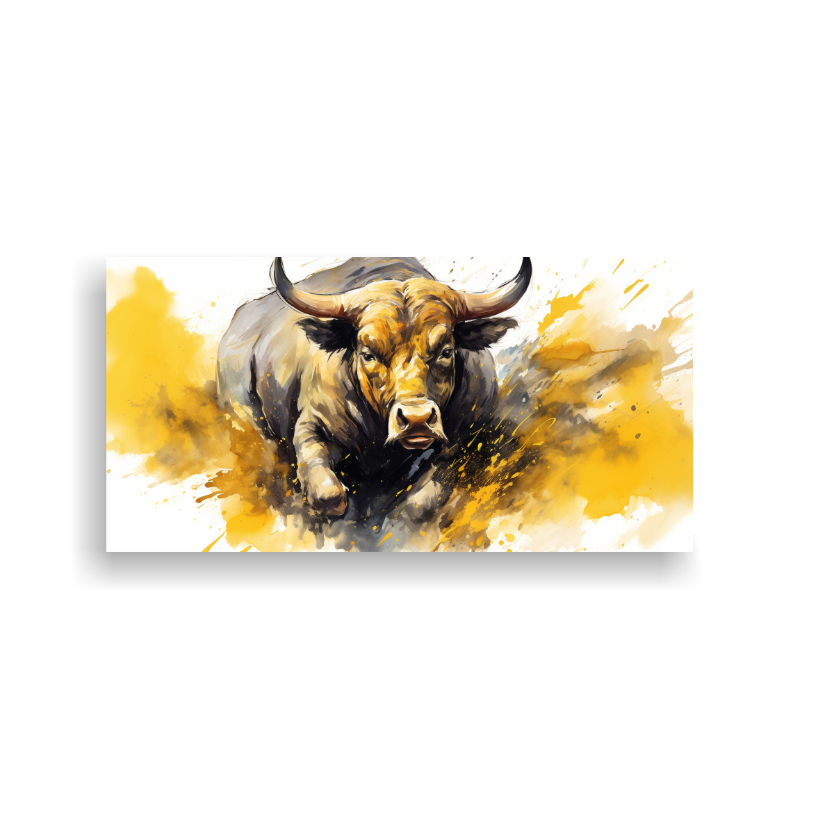 cuadros-decorativos-lienzo-expresi-n-toros-acuarela-amarillo-neo-pop-art
