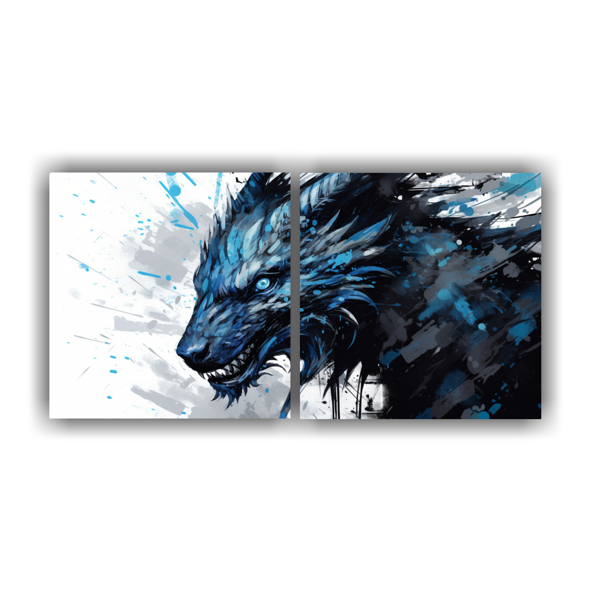 cuadros-drag-n-negro-y-azul-para-dormitorio-con-atmosfera-neonoir