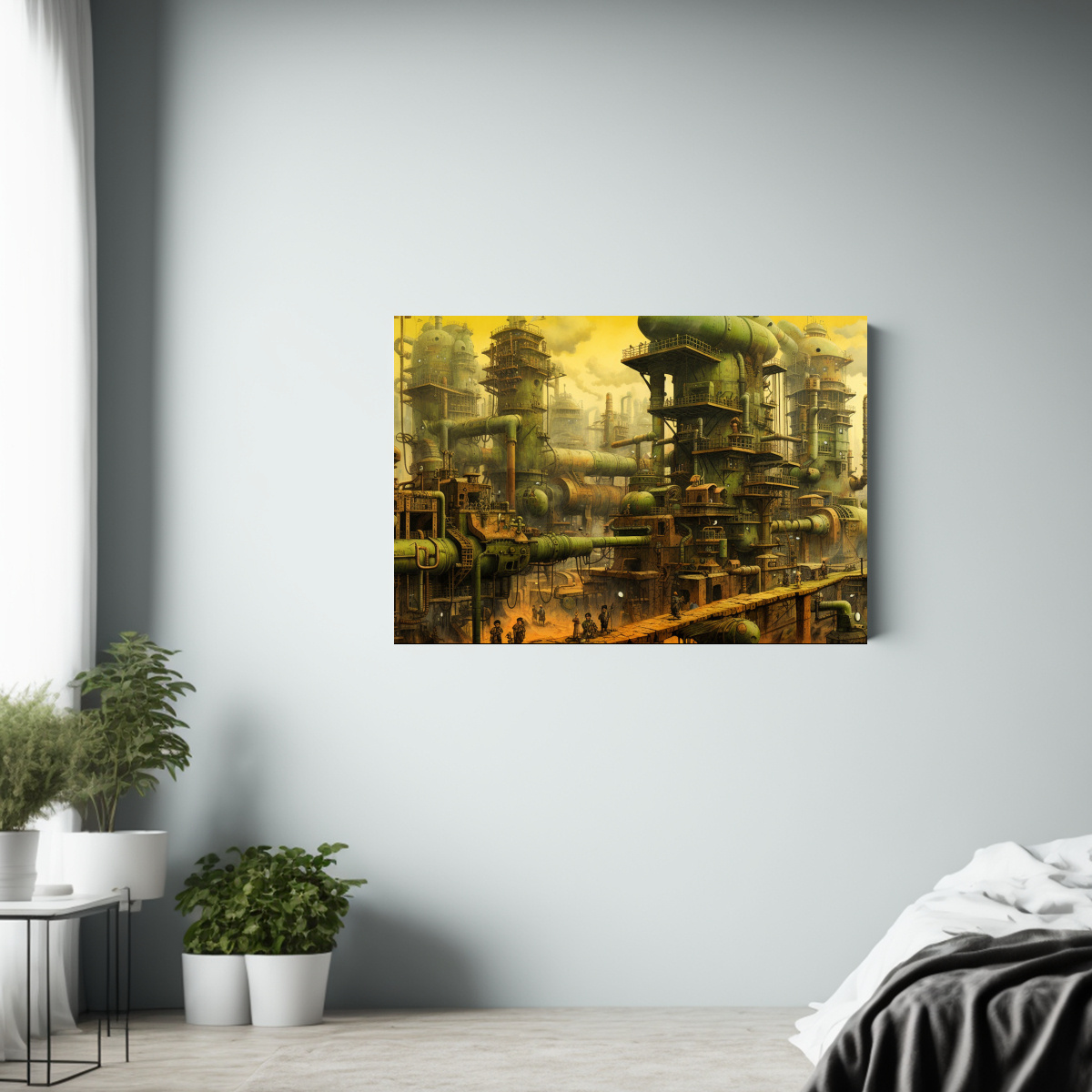 cuadros-industriales-de-tela-en-bastidor-tonos-cobre-y-lat-n-1