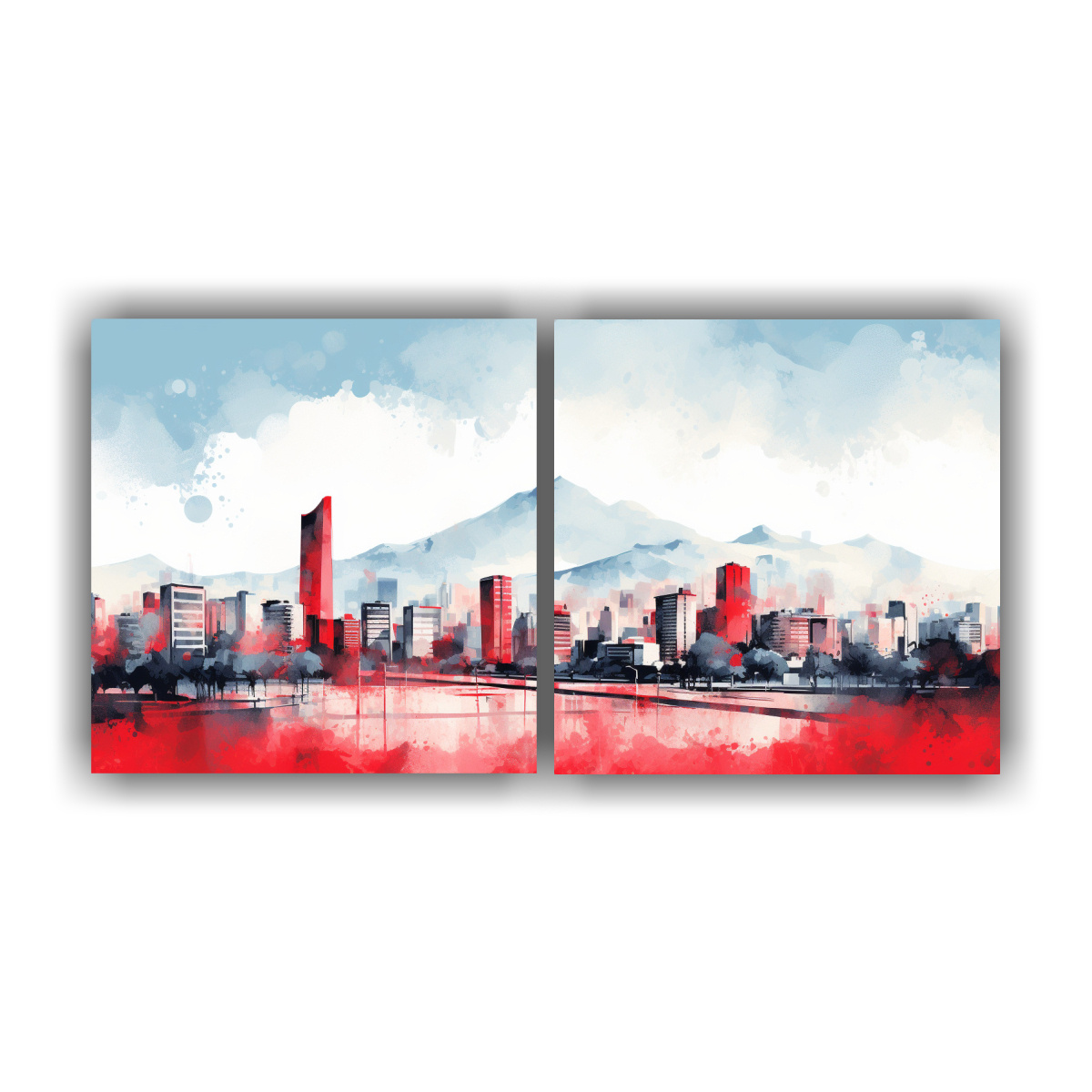 cuadros-lienzo-santiago-en-acuarelas-rojas-belleza-en-alta-calidad
