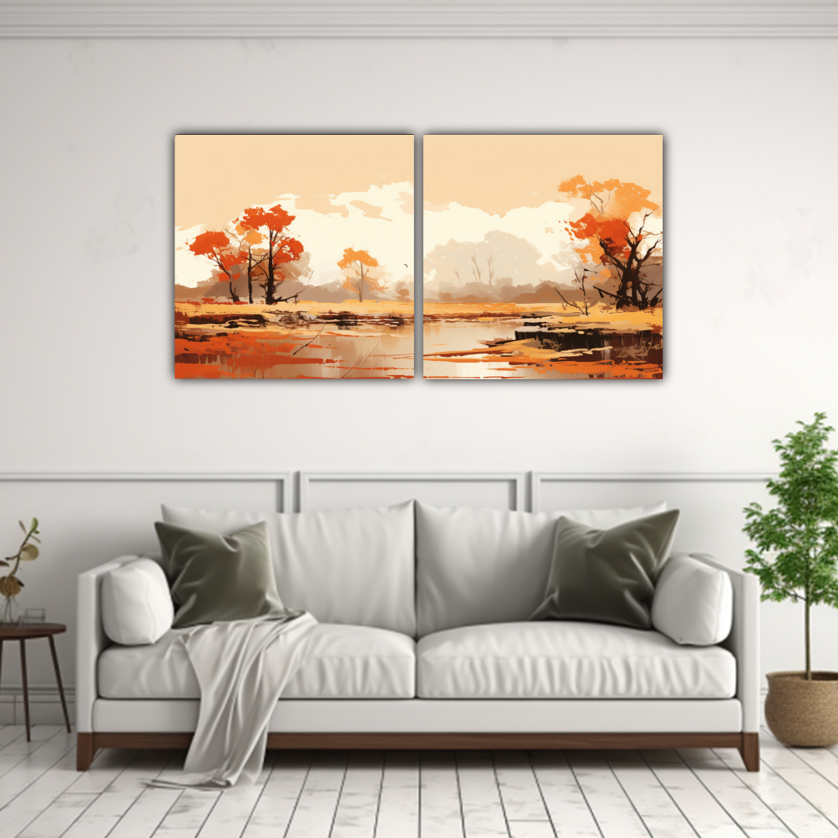 cuadros-modernos-oto-ales-con-colores-marrones-y-estrellados-1-1