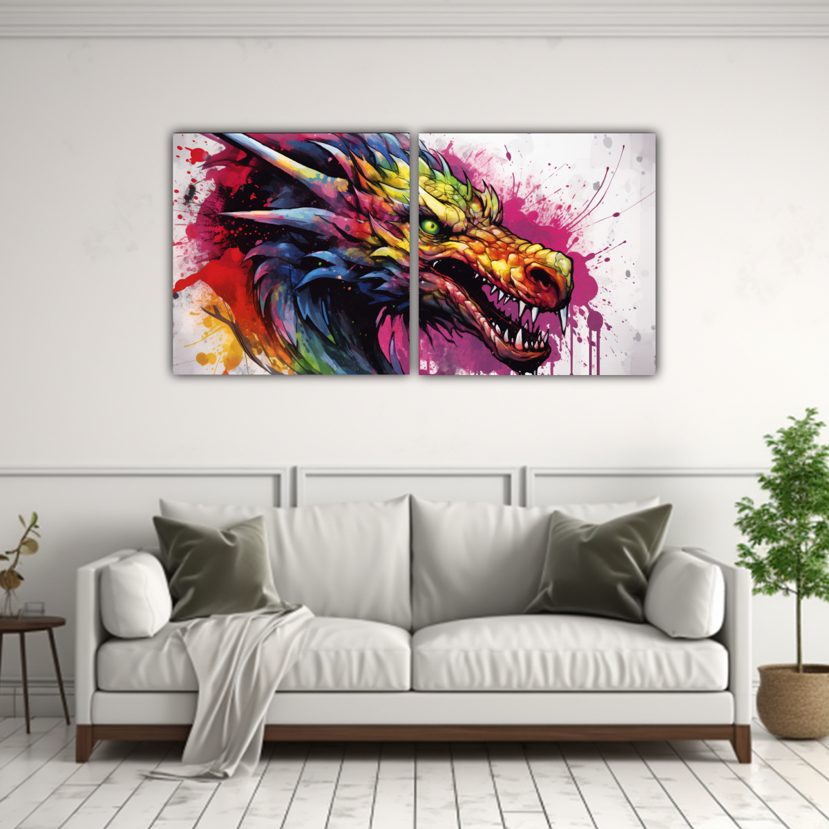 cuadros-tela-drag-n-arco-ris-y-rojo-en-atm-sfera-neonoir-1-1