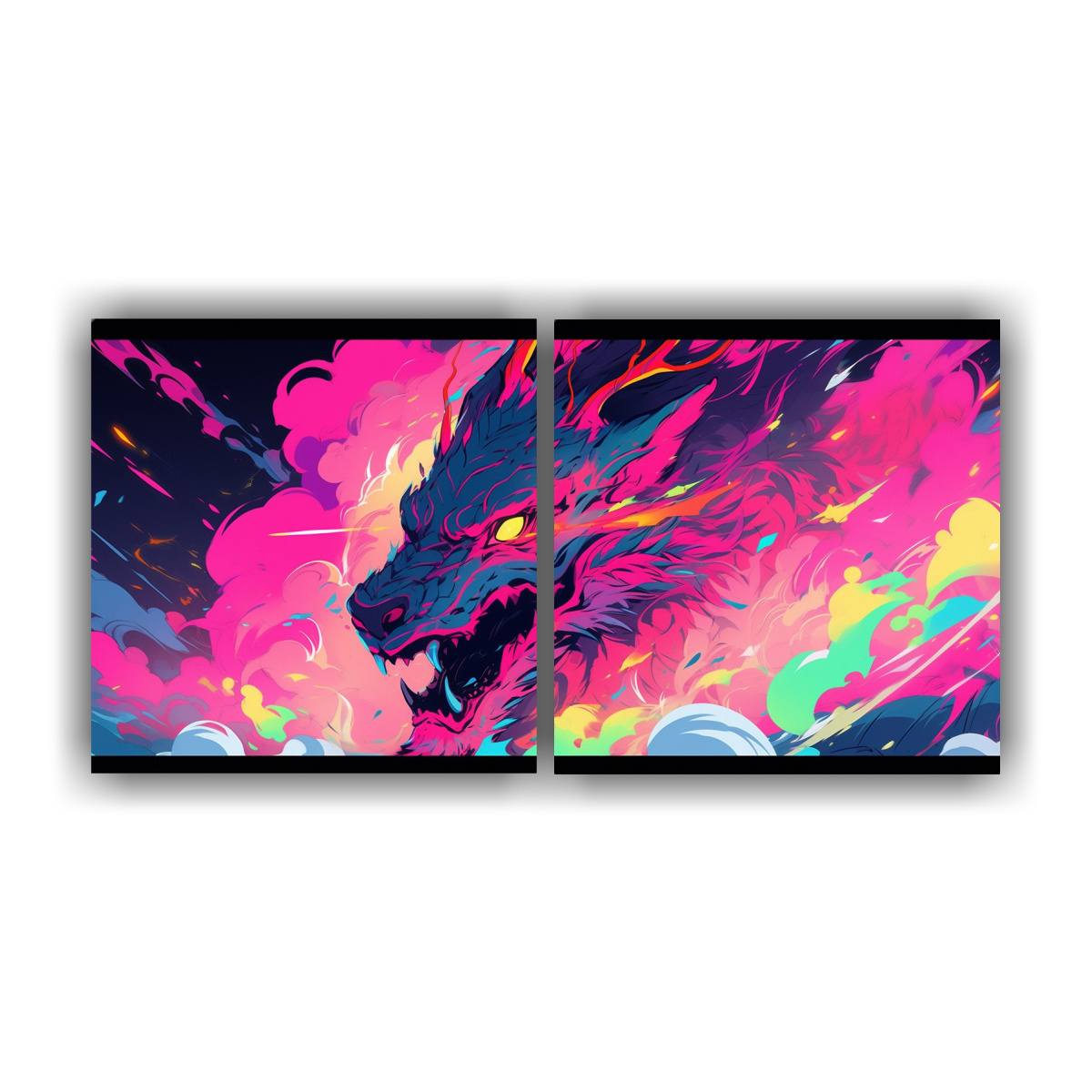 cuadros-tela-drag-n-arco-ris-y-rosa-atm-sfera-neonoir-