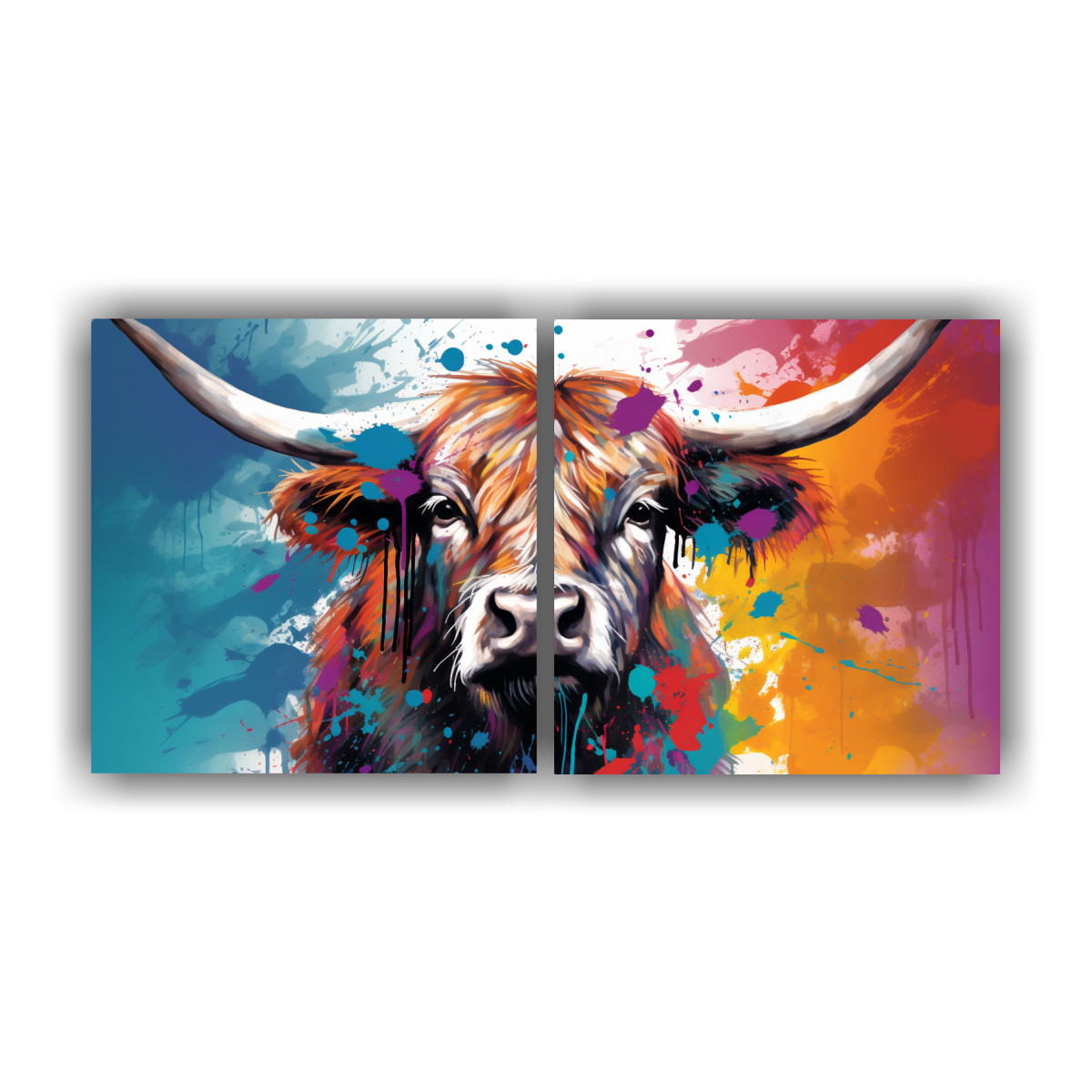 detalles-intrincados-de-una-vaca-de-las-highlands-en-arte-neo-pop-en-blanco