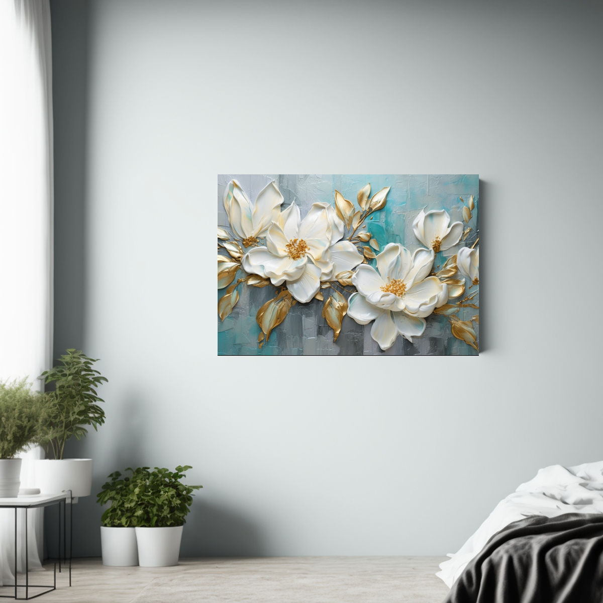 flores-blancas-simples-con-madreperla-en-fondo-gris-arte-de-pared-inspirador-4k-1-1