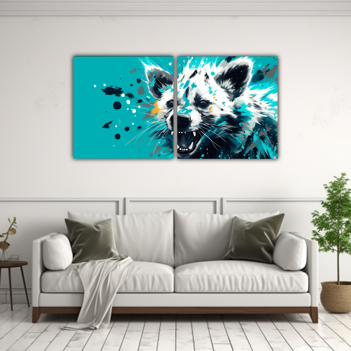 hyena-blanca-y-turquesa-en-arte-pop-neo-innovador-1