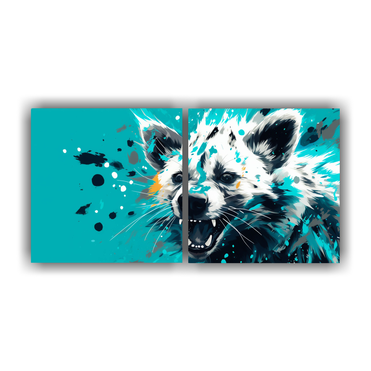 hyena-blanca-y-turquesa-en-arte-pop-neo-innovador