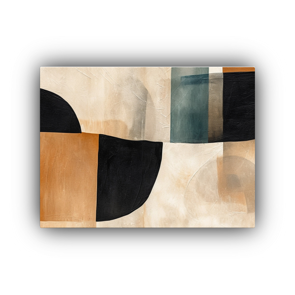 impresi-n-arte-abstracto-negro-marr-n-beige-en-bastidor-vanguardia-escena