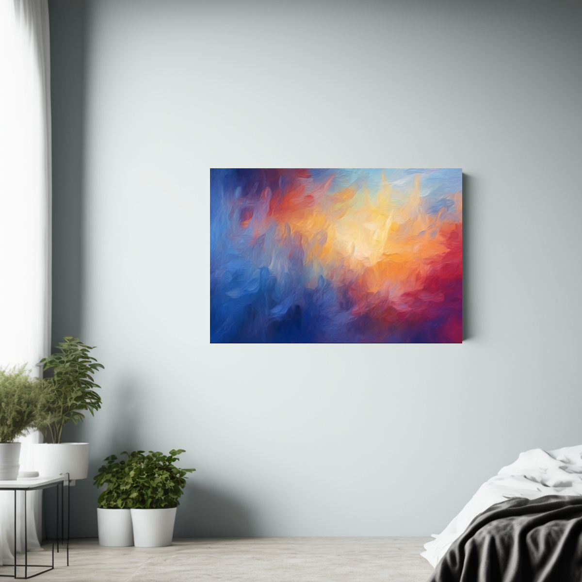 lienzo-abstracto-en-fondo-difuminado-naranja-azul-y-rojo-1