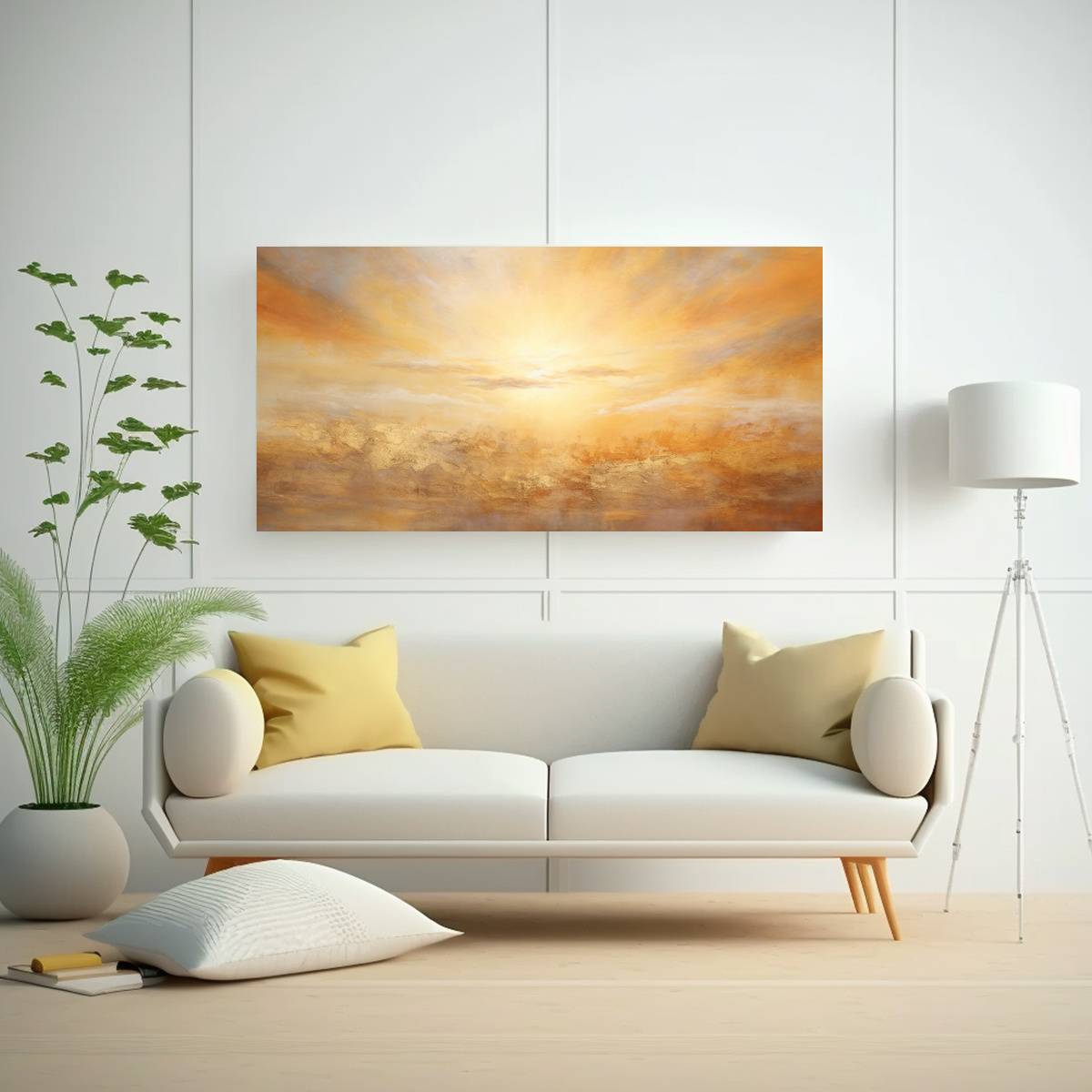 lienzo-cuadro-atardecer-amanecer-cielos-oro-abstracto-1
