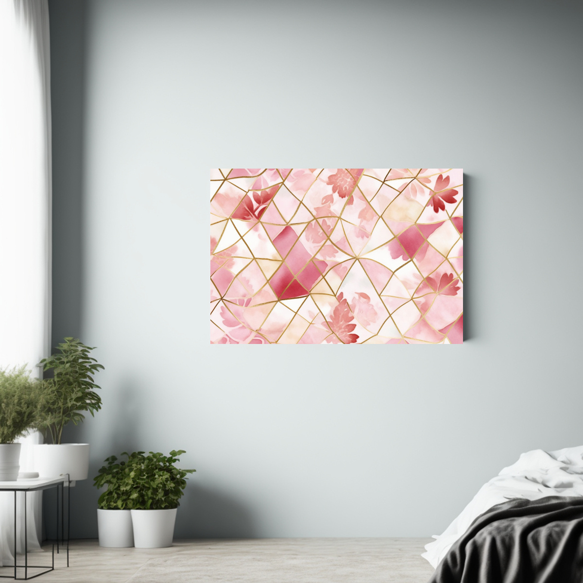 lienzo-de-tela-dibujo-regalo-patr-n-geom-trico-japon-s-en-rosa-y-dorado-1