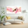 lienzo-dibujo-fant-stico-avestruz-en-oro-y-rosa-arte-pop-neo-en-la-s-1