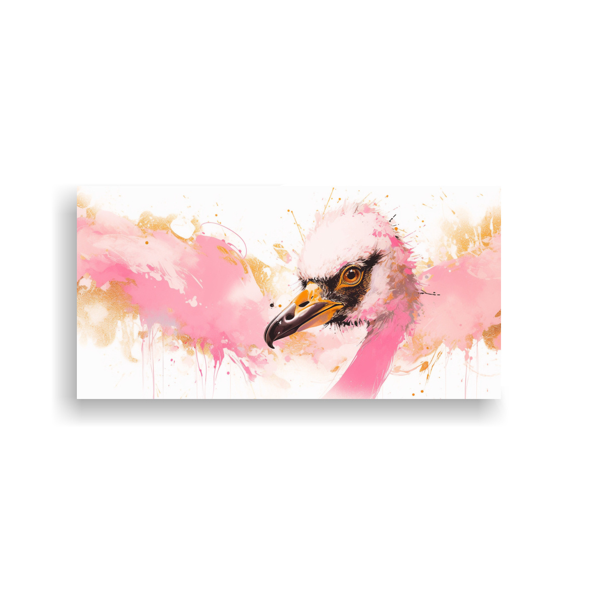 lienzo-dibujo-fant-stico-avestruz-en-oro-y-rosa-arte-pop-neo-en-la-s