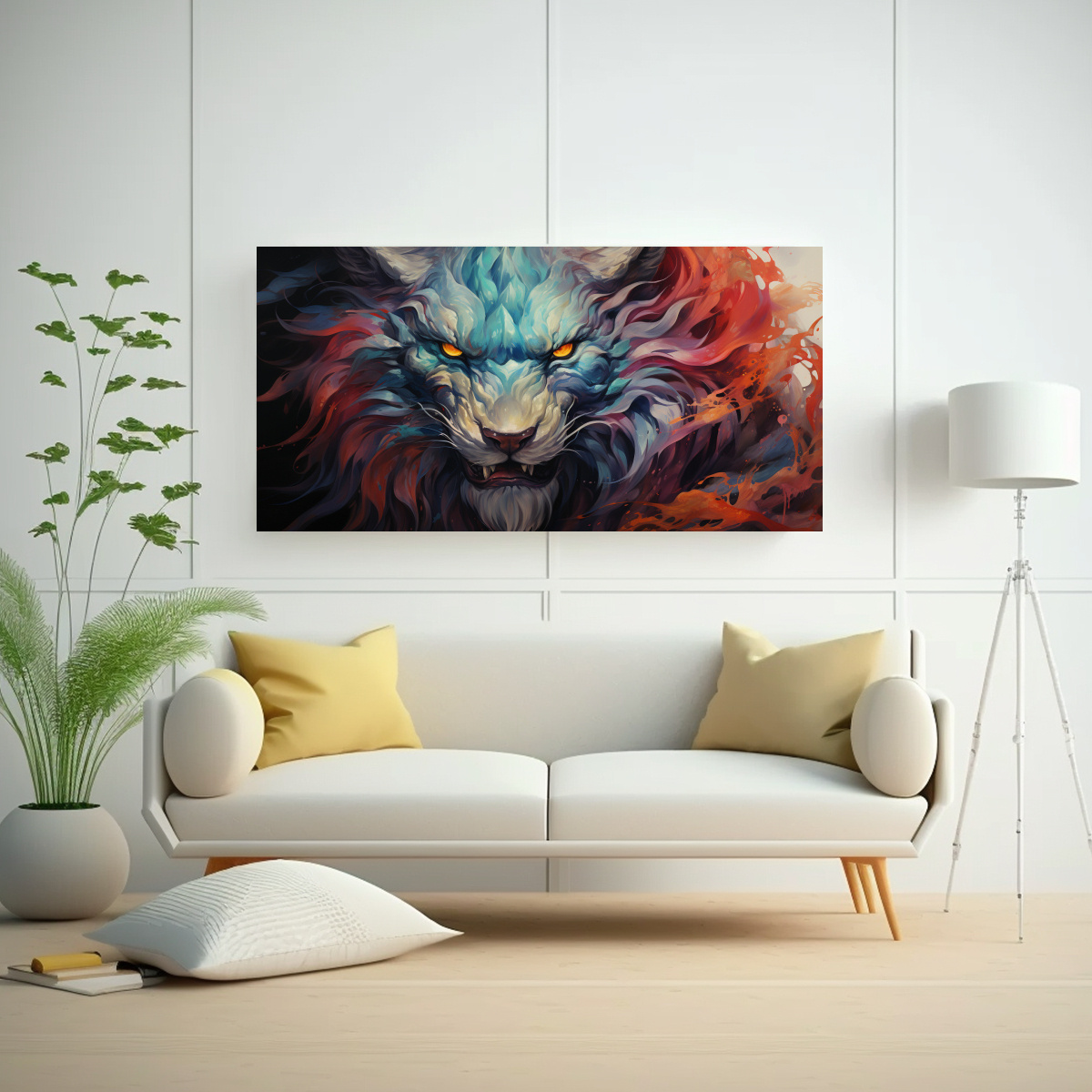 lienzo-fotograf-a-arte-urbano-chimera-acuarela-colorida-estilo-pintura-1